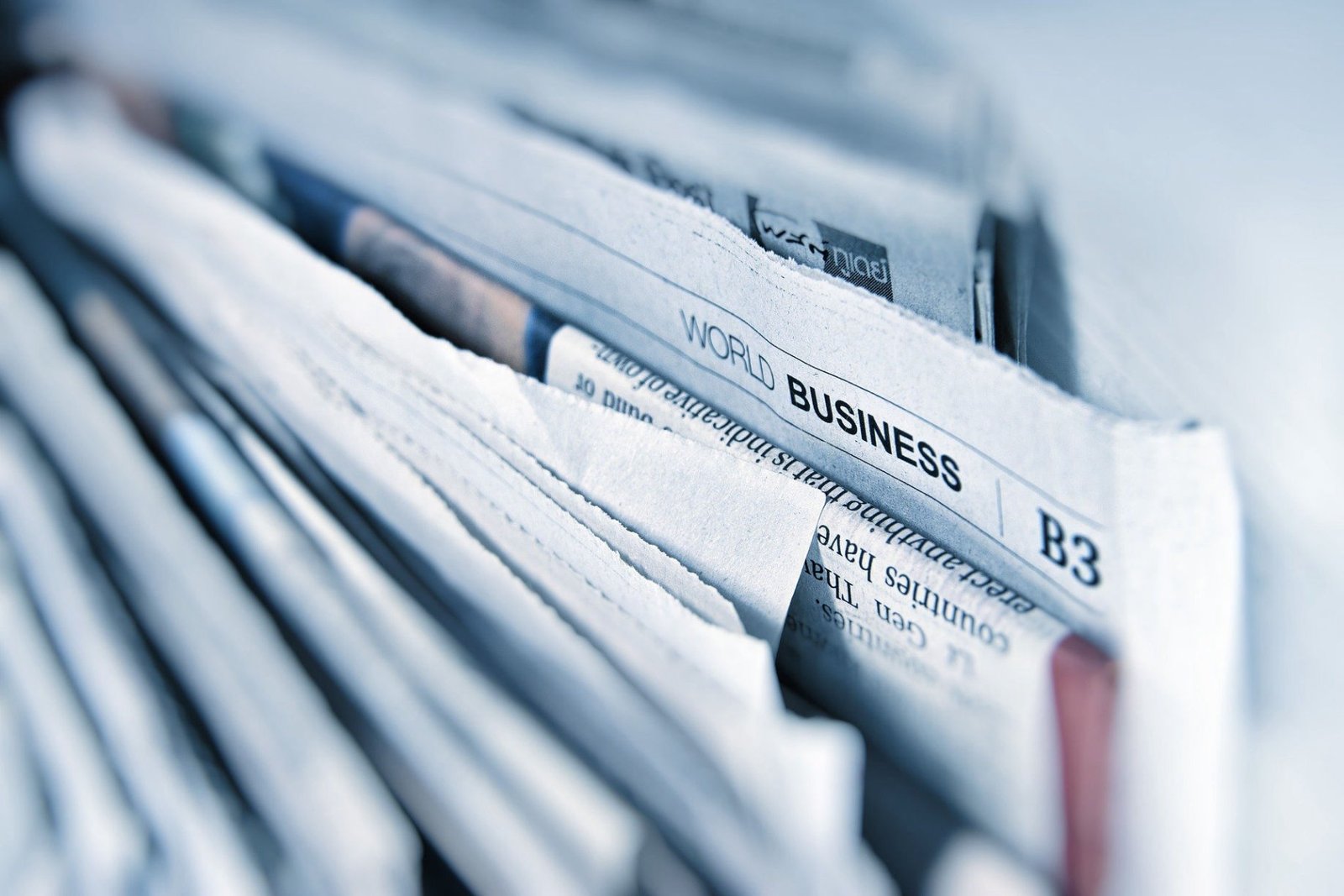 stack of news papers